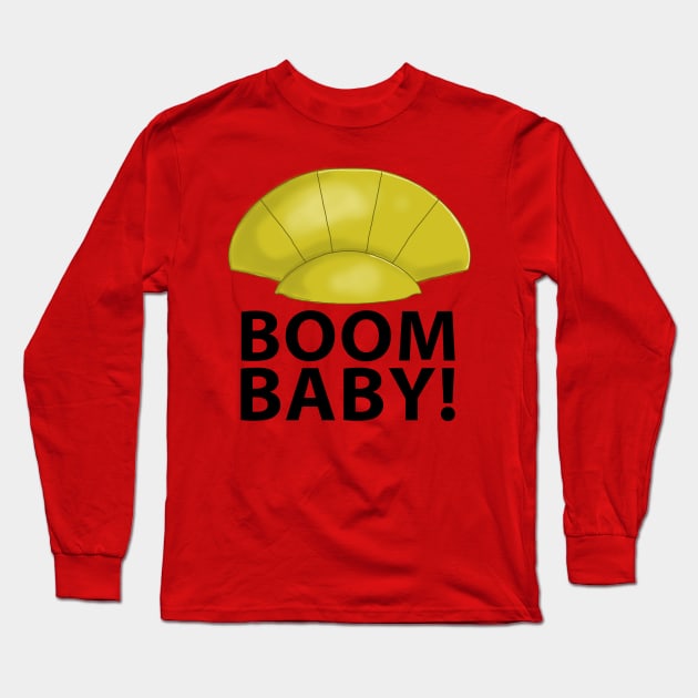 Boom Baby! Long Sleeve T-Shirt by FrecklefaceStace